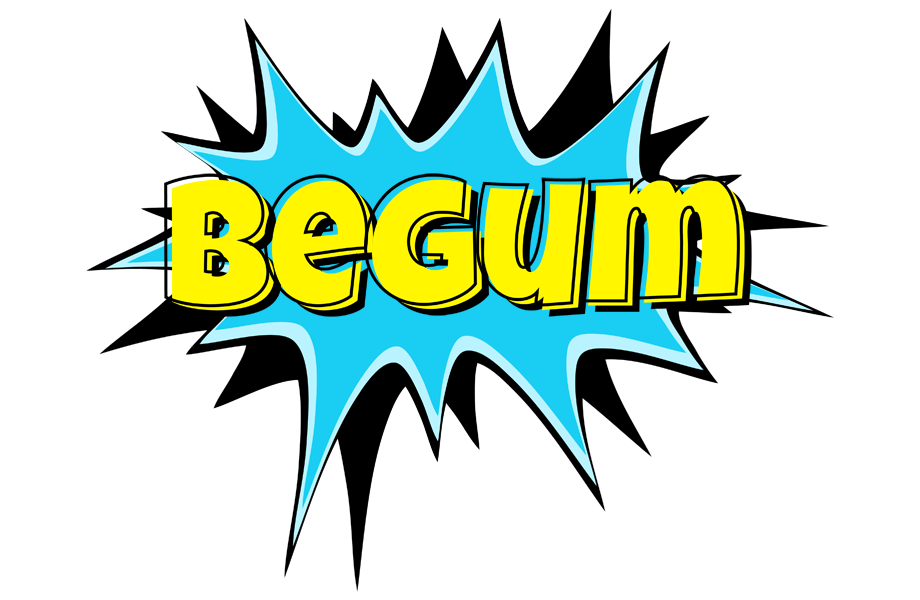 Begum amazing logo