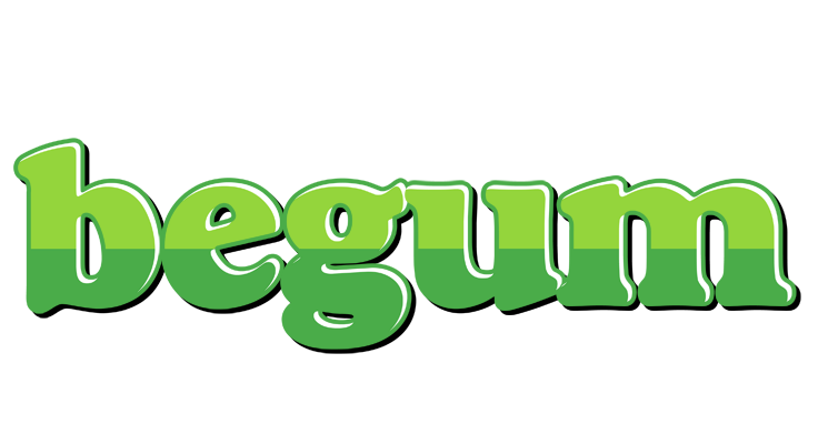 Begum apple logo