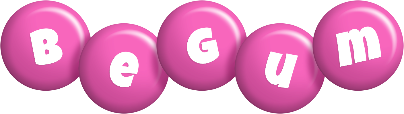 Begum candy-pink logo