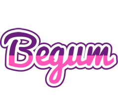 Begum cheerful logo