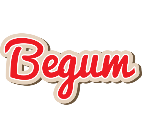 Begum chocolate logo