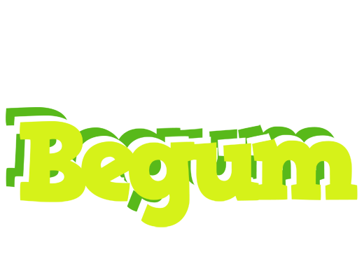 Begum citrus logo