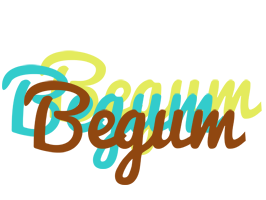 Begum cupcake logo