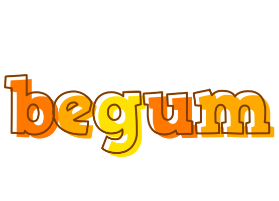 Begum desert logo