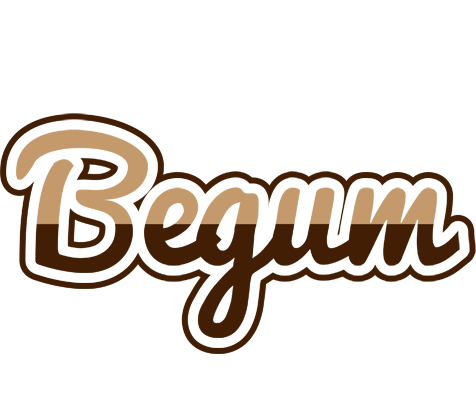 Begum exclusive logo