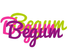 Begum flowers logo