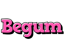 Begum girlish logo