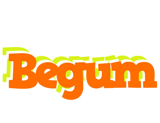 Begum healthy logo