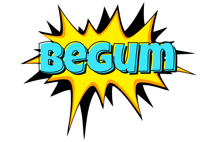 Begum indycar logo