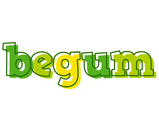 Begum juice logo
