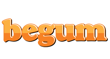 Begum orange logo