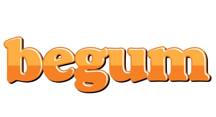 Begum orange logo