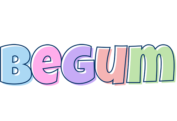 Begum pastel logo