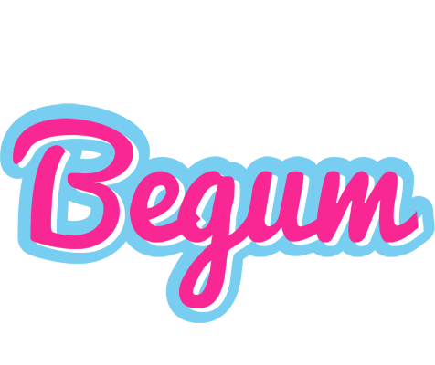 Begum popstar logo