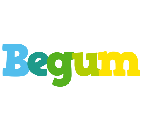 Begum rainbows logo