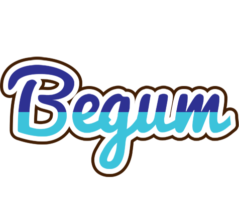 Begum raining logo
