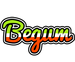 Begum superfun logo