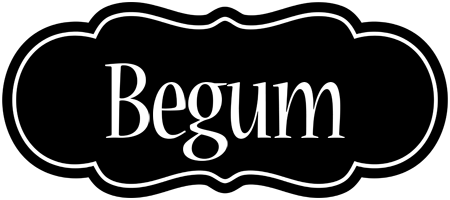 Begum welcome logo