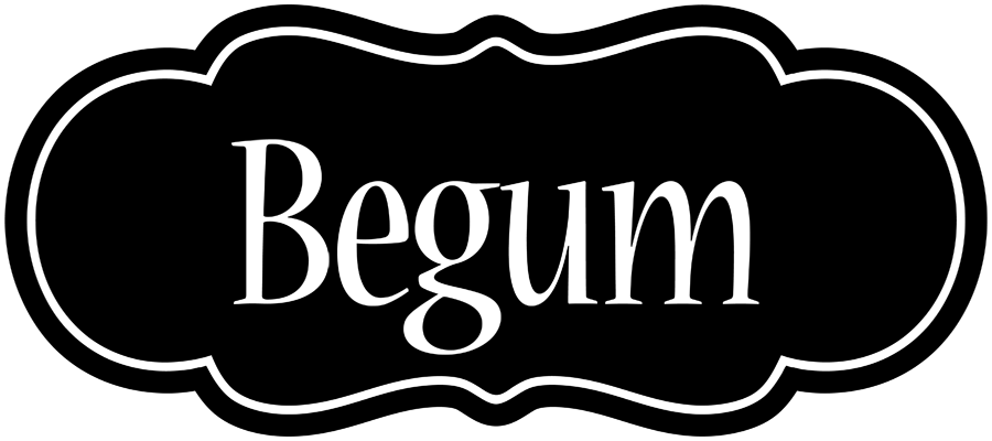 Begum welcome logo