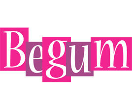 Begum whine logo