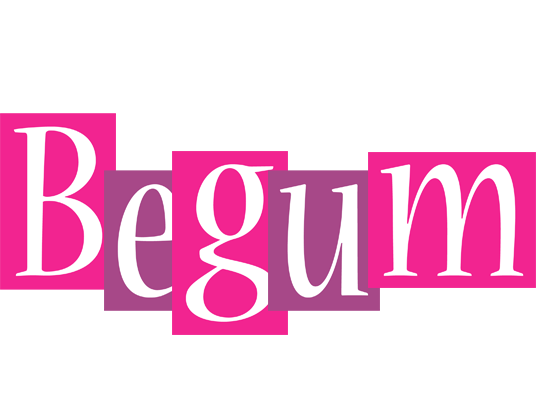 Begum whine logo