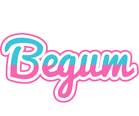 Begum woman logo