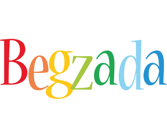 Begzada birthday logo