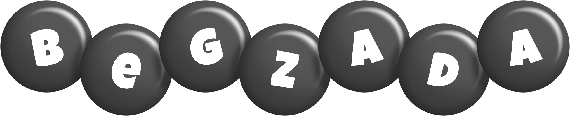 Begzada candy-black logo