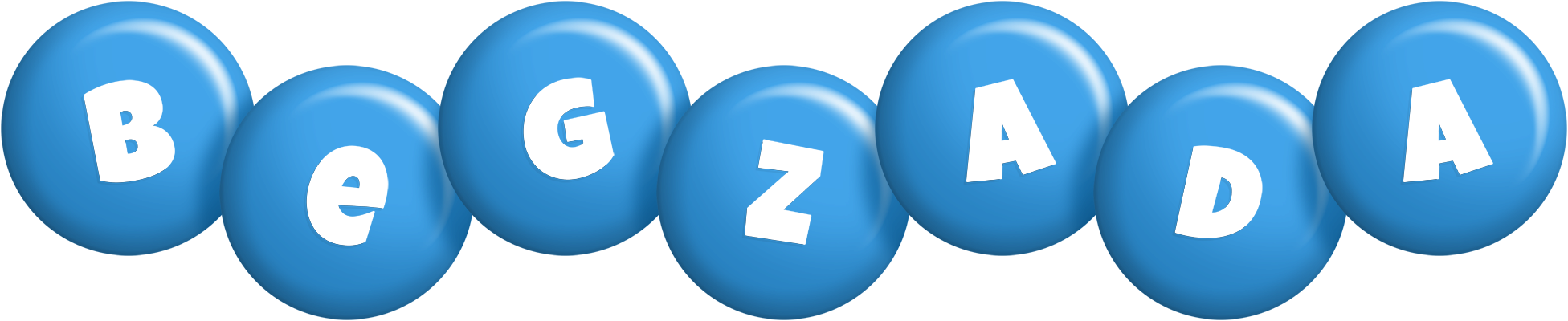 Begzada candy-blue logo