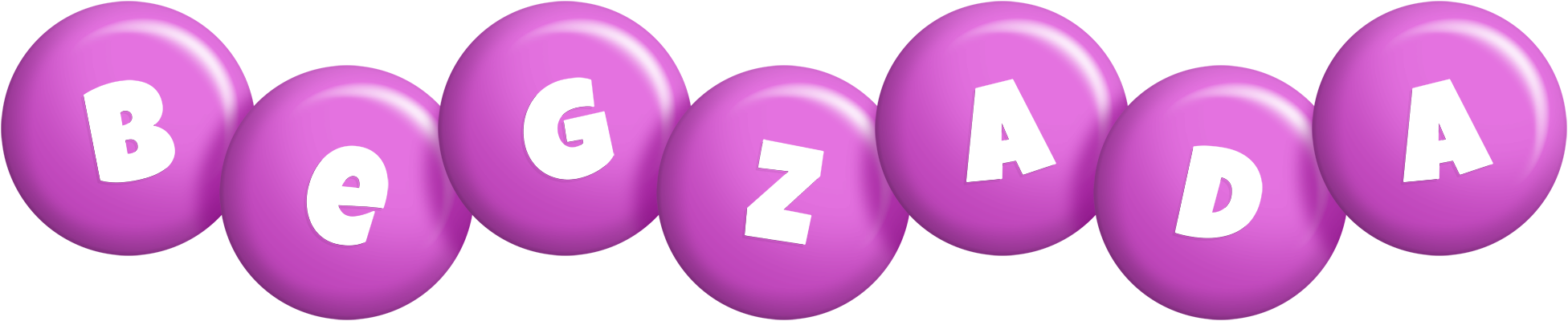 Begzada candy-purple logo
