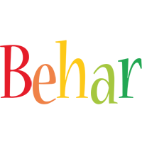 Behar birthday logo