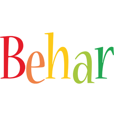 Behar birthday logo