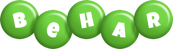 Behar candy-green logo