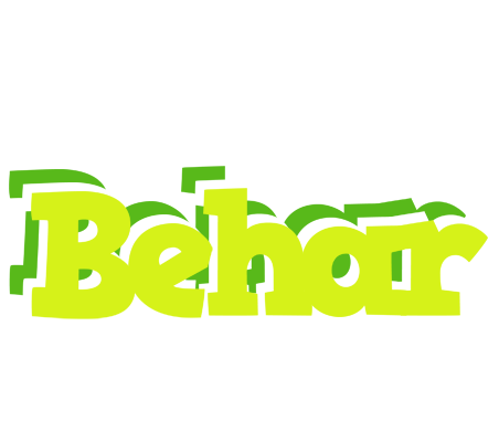 Behar citrus logo