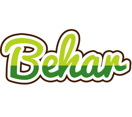 Behar golfing logo