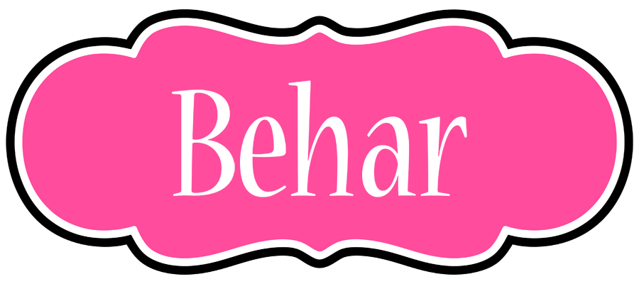 Behar invitation logo