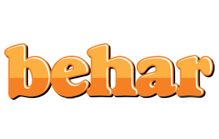 Behar orange logo