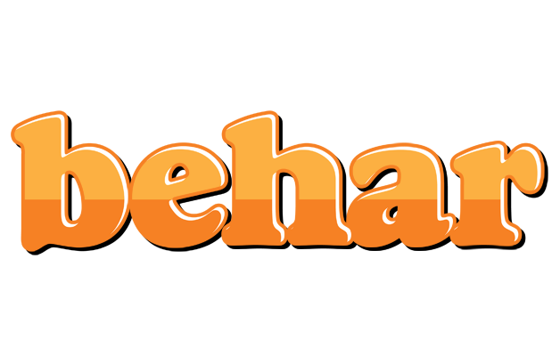 Behar orange logo
