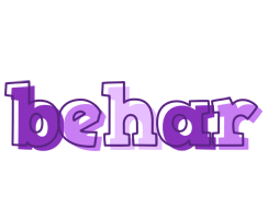 Behar sensual logo