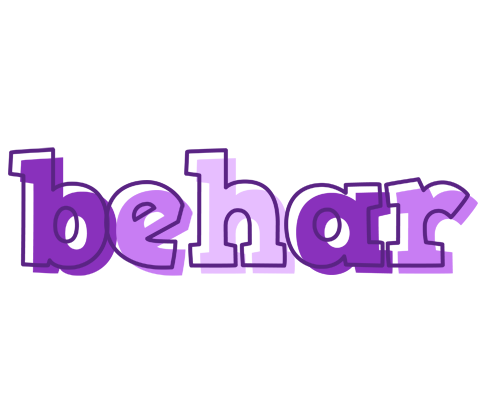 Behar sensual logo