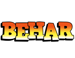 Behar sunset logo