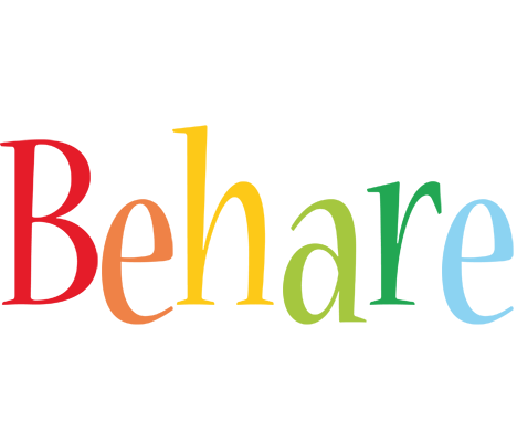 Behare birthday logo