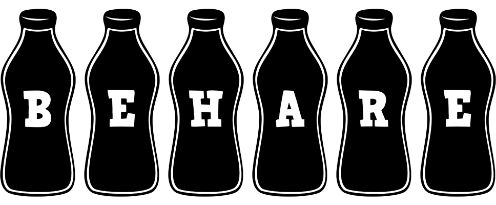 Behare bottle logo