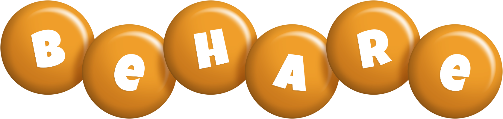Behare candy-orange logo