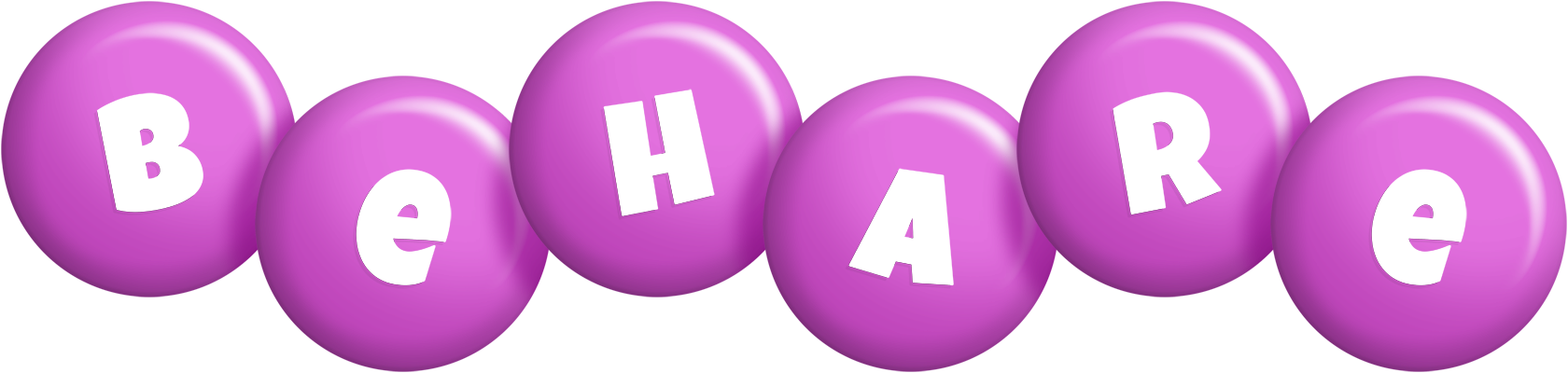 Behare candy-purple logo