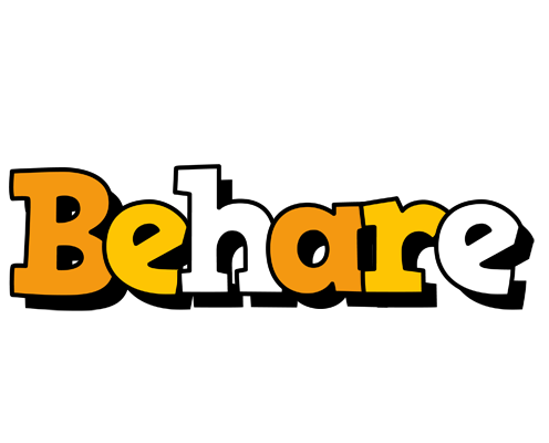 Behare cartoon logo