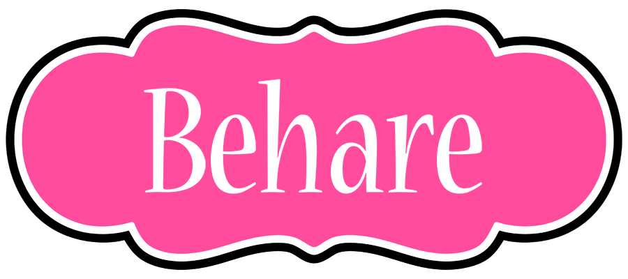 Behare invitation logo