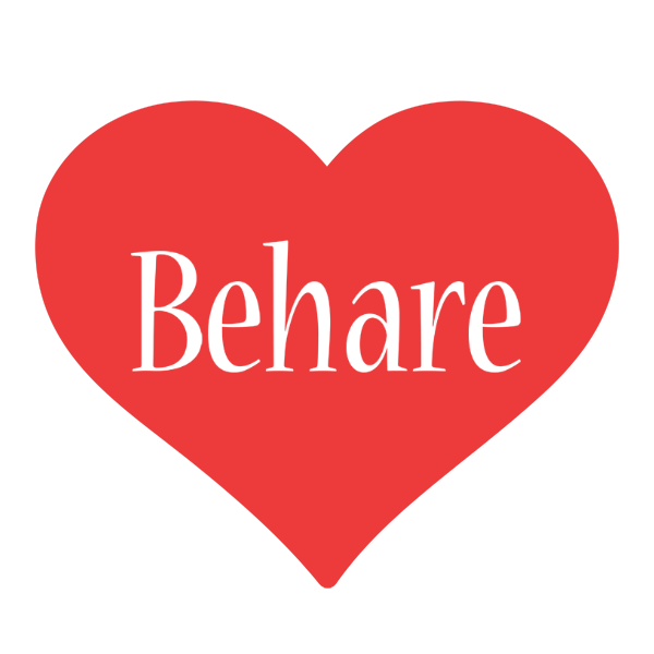 Behare love logo