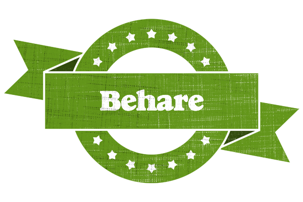 Behare natural logo