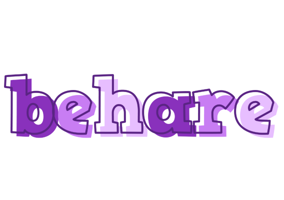 Behare sensual logo